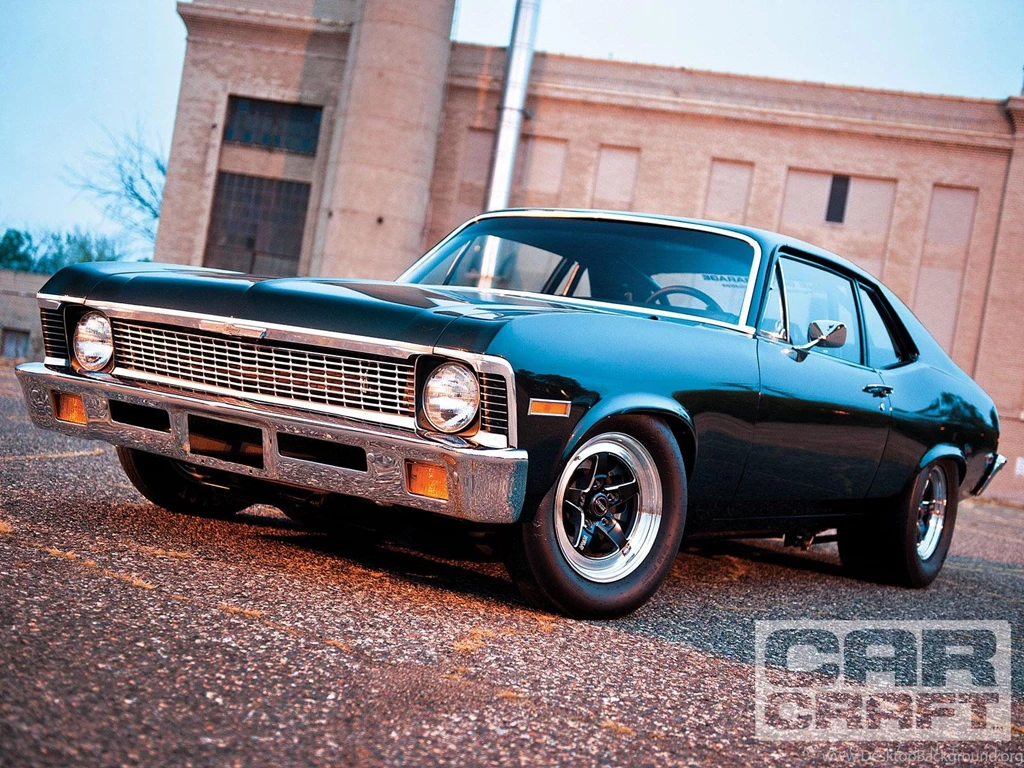 NUCLEAR NOVA 71 CHEVY NOVA WALLPAPER   (