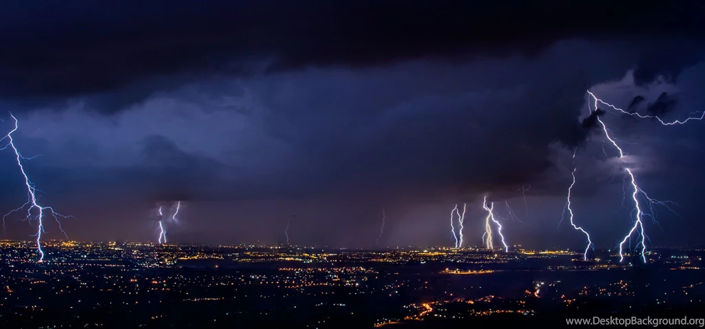 Thunder Storn Flash Lightning Sky Night Eclair Nuit Foudre Nature ...