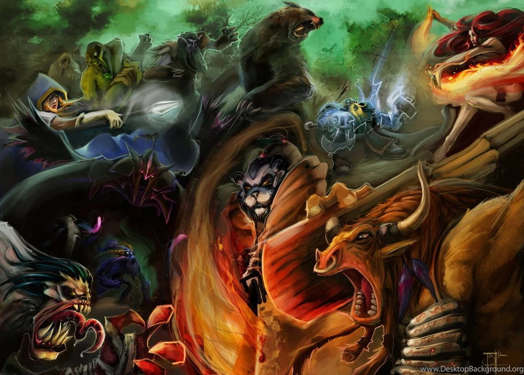 Deviantart Dota 2016 Defense Of The Ancients Games