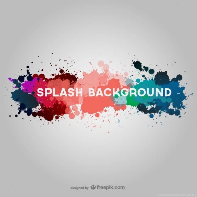 Free Paint Splatter Wallpapers Vector