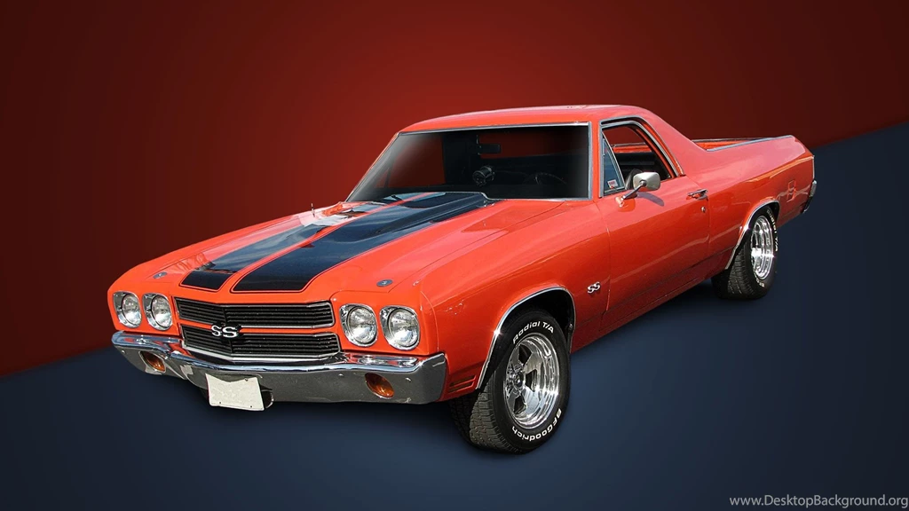 Chevrolet El Camino, Muscle, Car, Orange, Cars, 1920x1080 HD ...