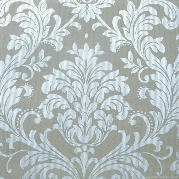 Aliexpress.com : Buy Bedroom Wallpapers Modern Silver Damask ...