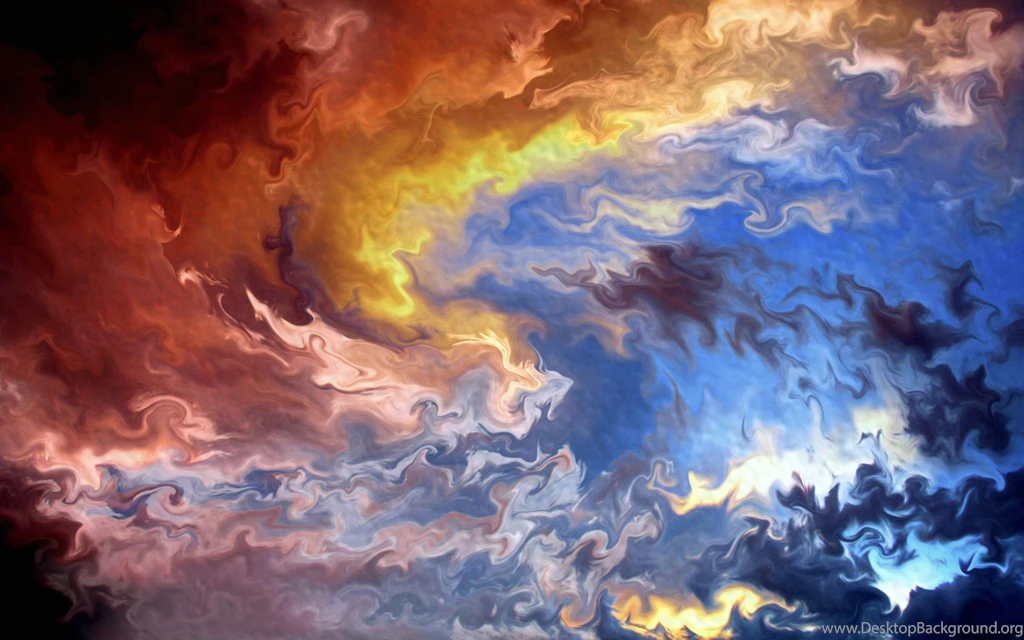 Abstract Colorful Wallpapers With Hot And Cool Colors