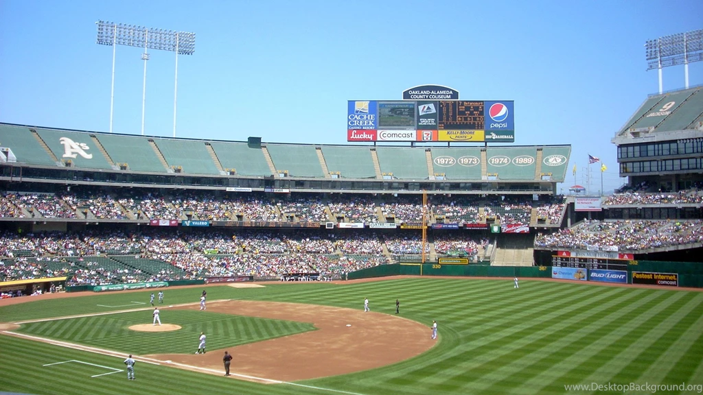 Oakland Athletics Stadium Wallpapers