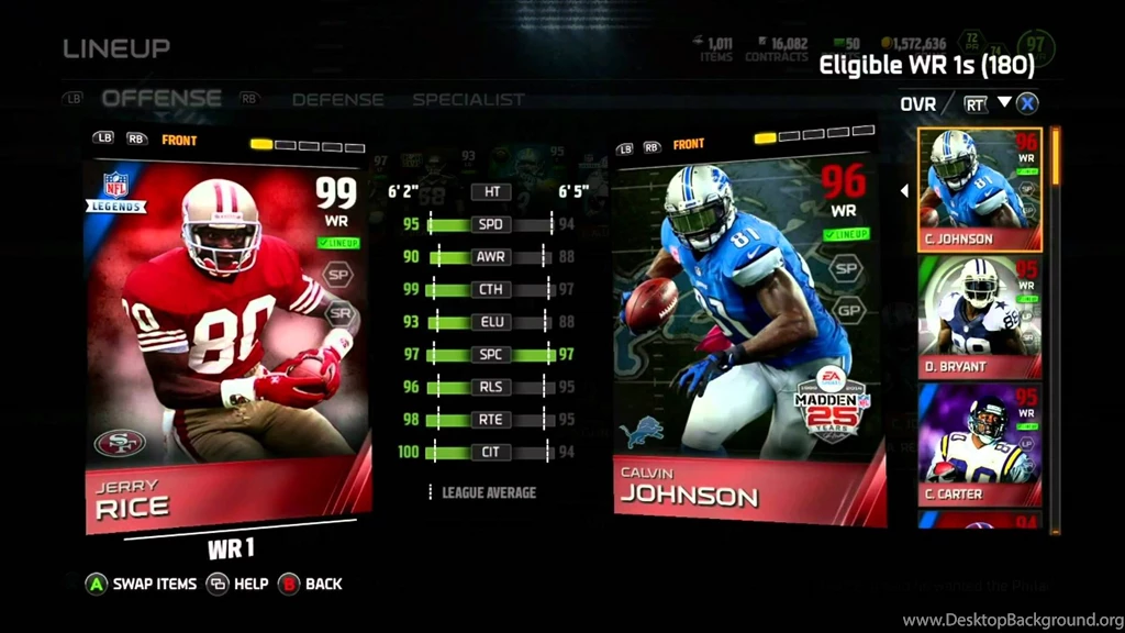 Madden 15 Ultimate Team::We Got BOTH 99 Jerry Rice AND 99 Lawrence ...
