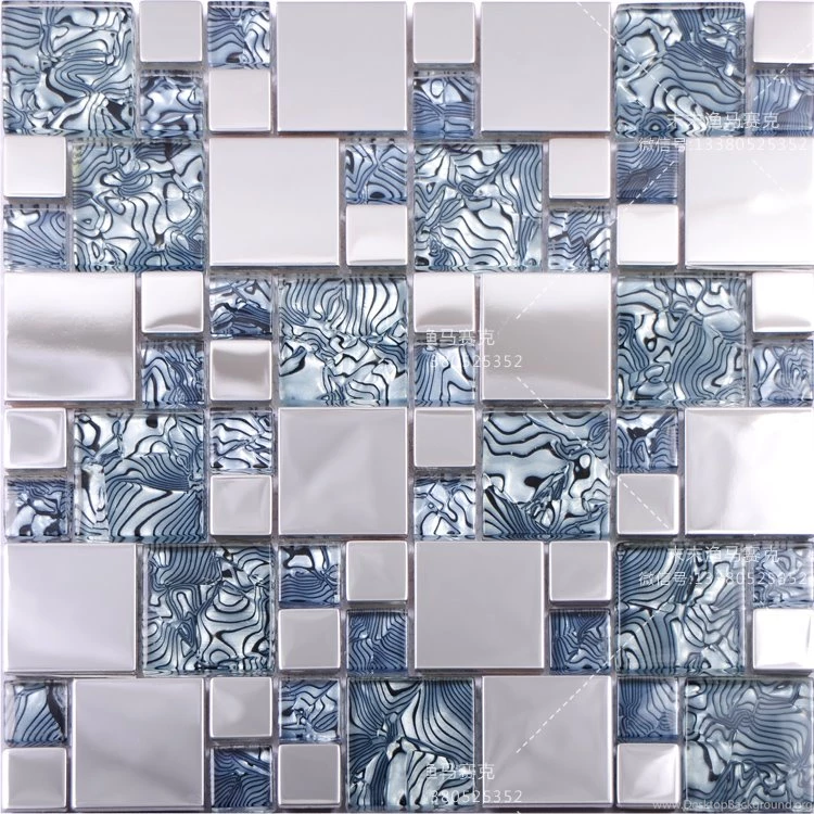 Metal Stainless Steel Shell Pattern Wallpapers Decoration Main ...