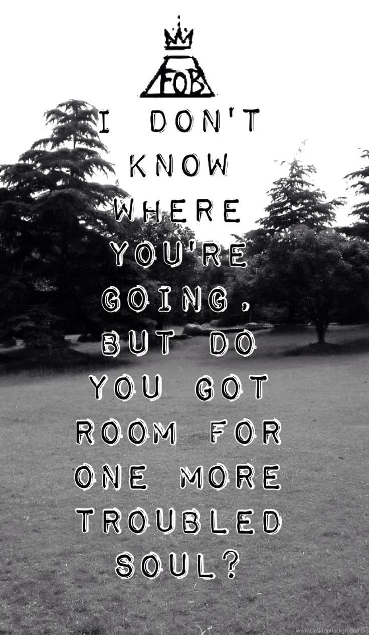 Love Fall Out Boy And Figured I Should Make A Wallpapers For My ...
