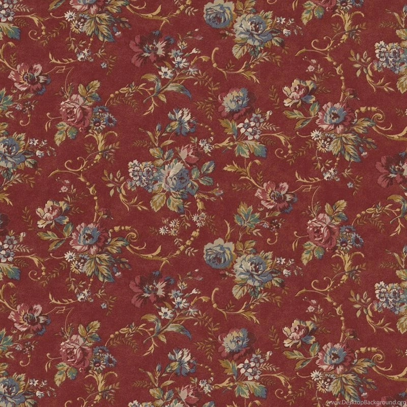 LCF14104F Dubois Floral Red By Ralph Lauren