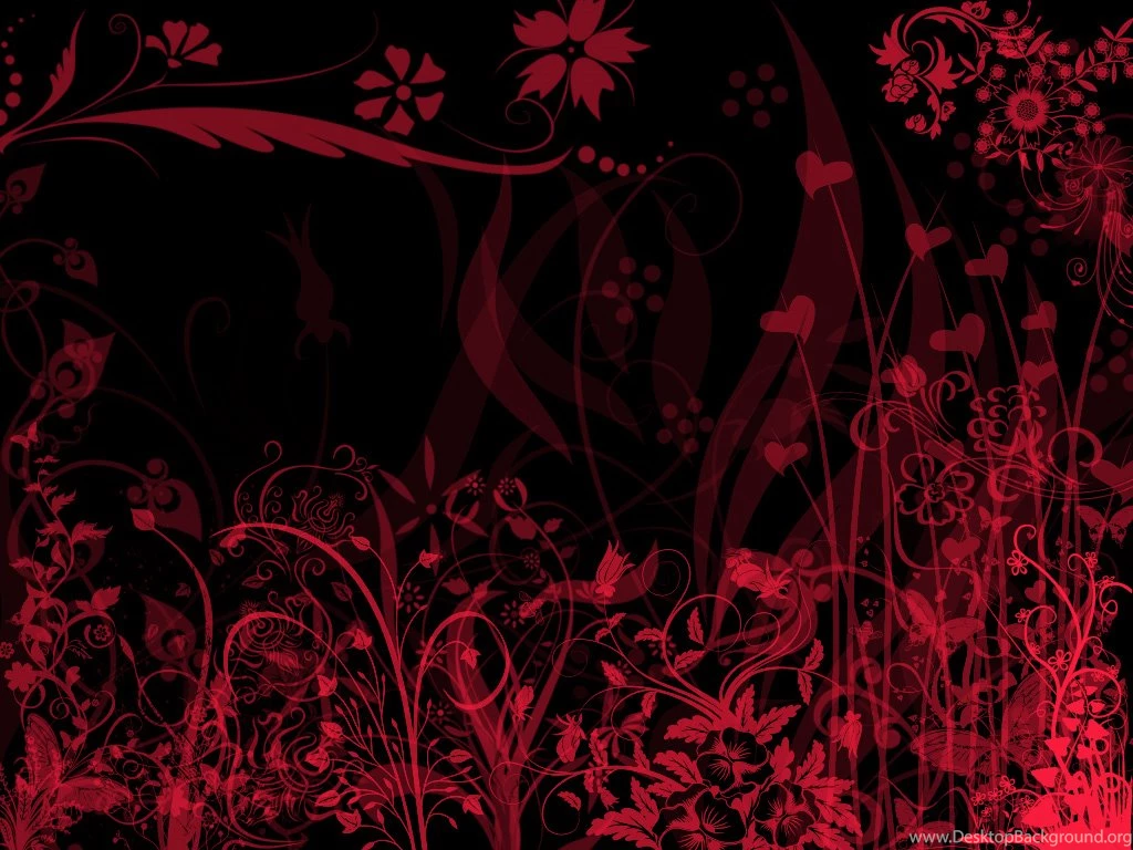 Red Floral By Daemonika On DeviantArt