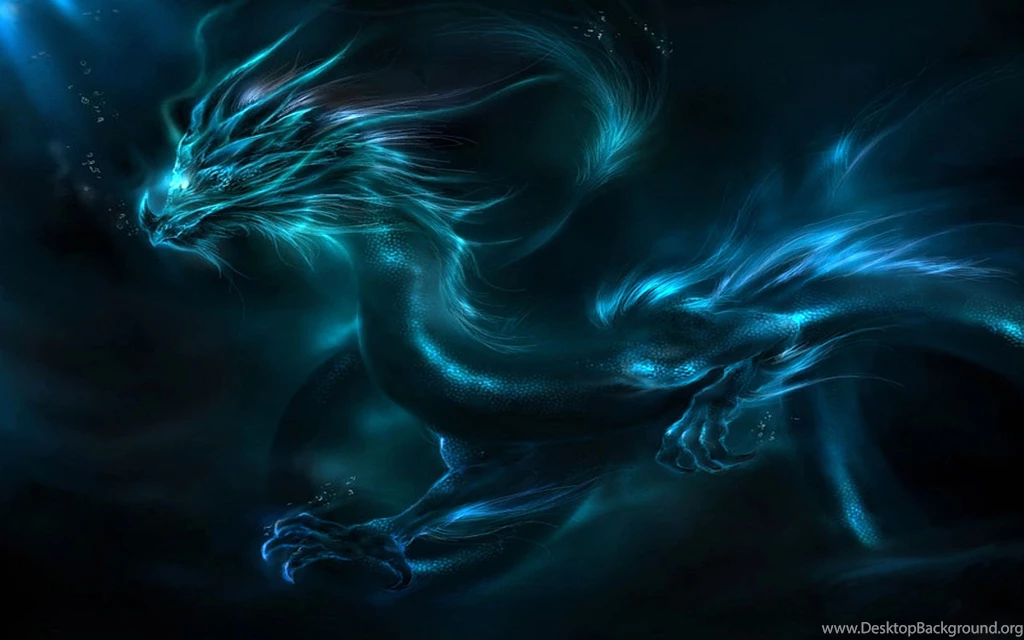 Desktop Wallpapers · Gallery · Computers · Blue Dragon