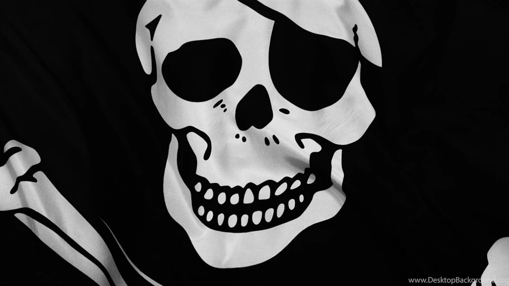 Flags Pirates Skull And Crossbones Skulls Wallpapers (