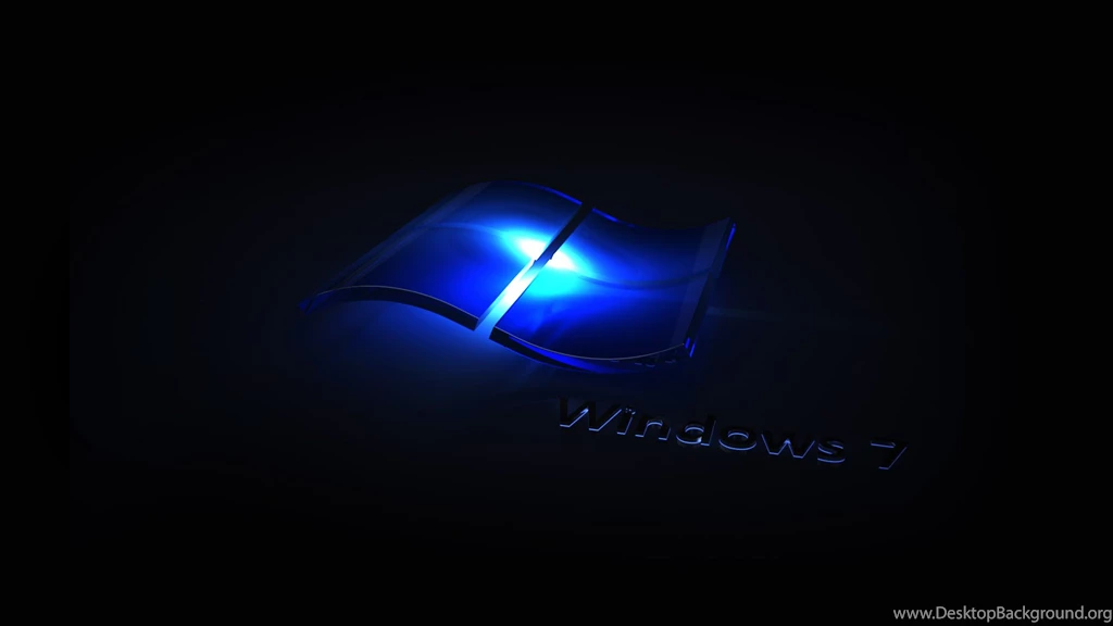 Desktop Wallpapers · Gallery · Windows 7 · Blue Light Windows 7 ...