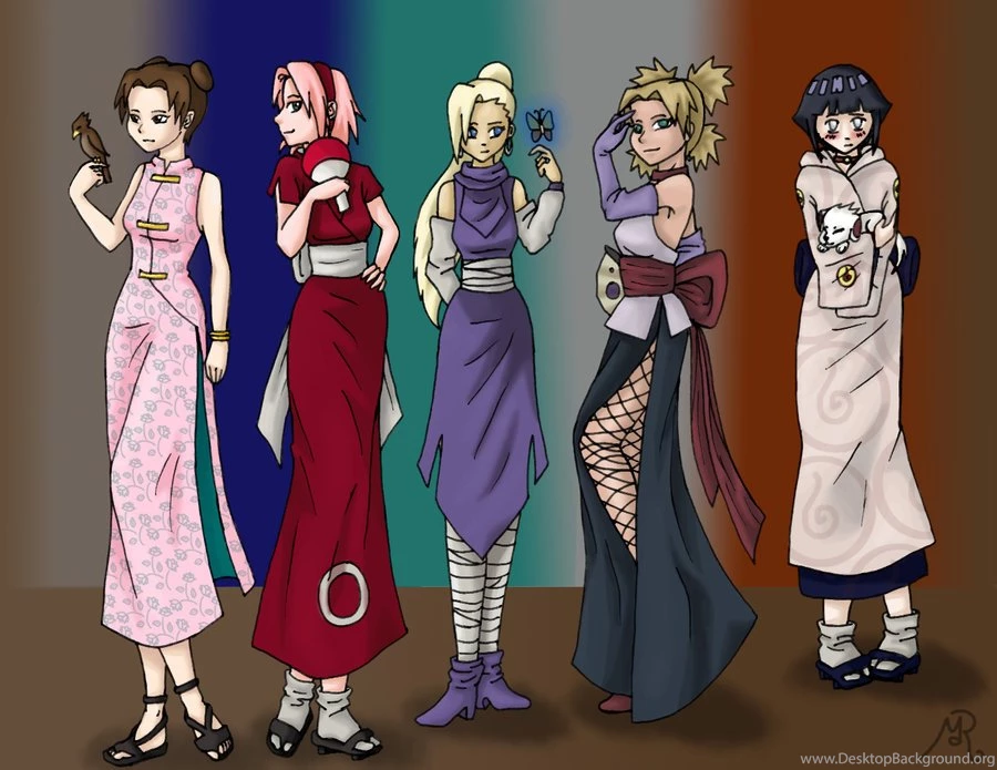 Naruto Girls Favourites By Shadowgirl2000 On DeviantArt