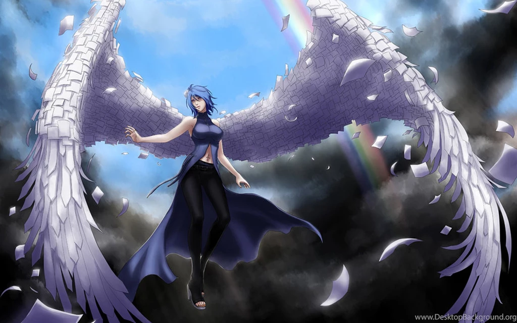 Naruto Angels Girls Wings Wallpapers