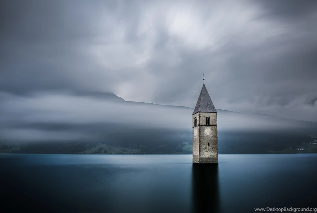 Church Lake Night Summer Photo Religious Wallpapers Pictures HD ...