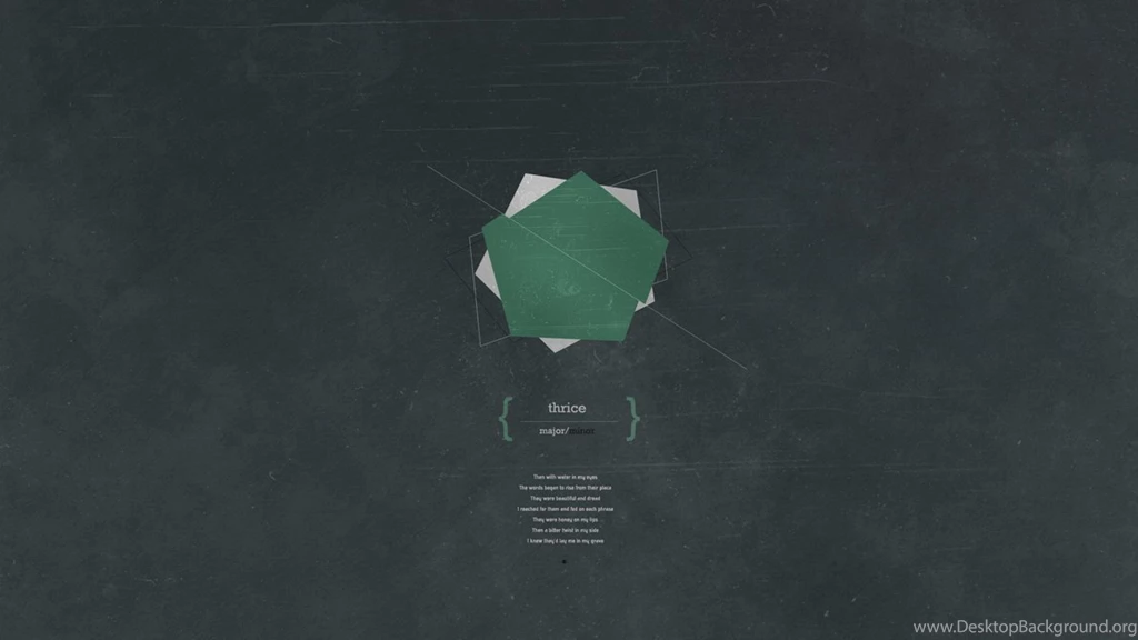 Wallpapers Thrice By Maudllin On DeviantArt