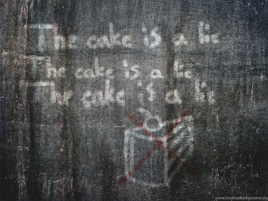 The Cake Is A Lie By PendoX On DeviantArt