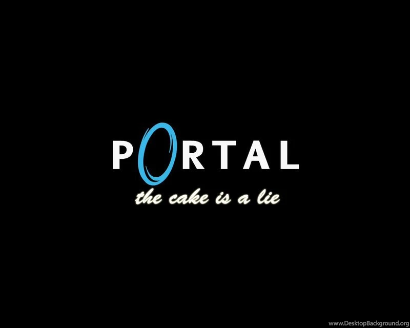 The Cake Is A Lie By R3b31 On DeviantArt