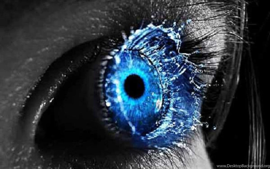 Eyes Water Drop Digital Art Wallpaper.jpg