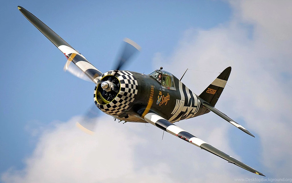 Wwii Plane P47 Thunderbolt (