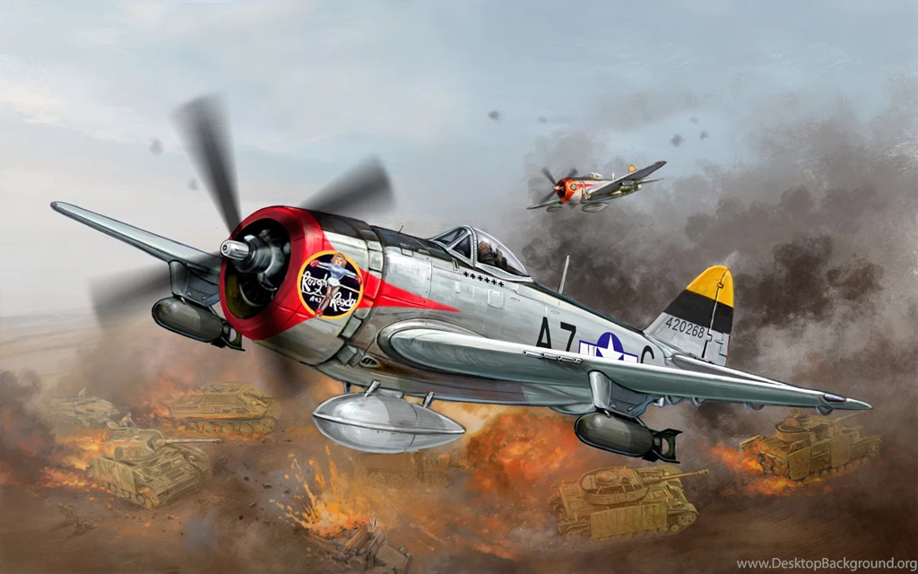 4 Republic P 47 Thunderbolt HD Wallpapers