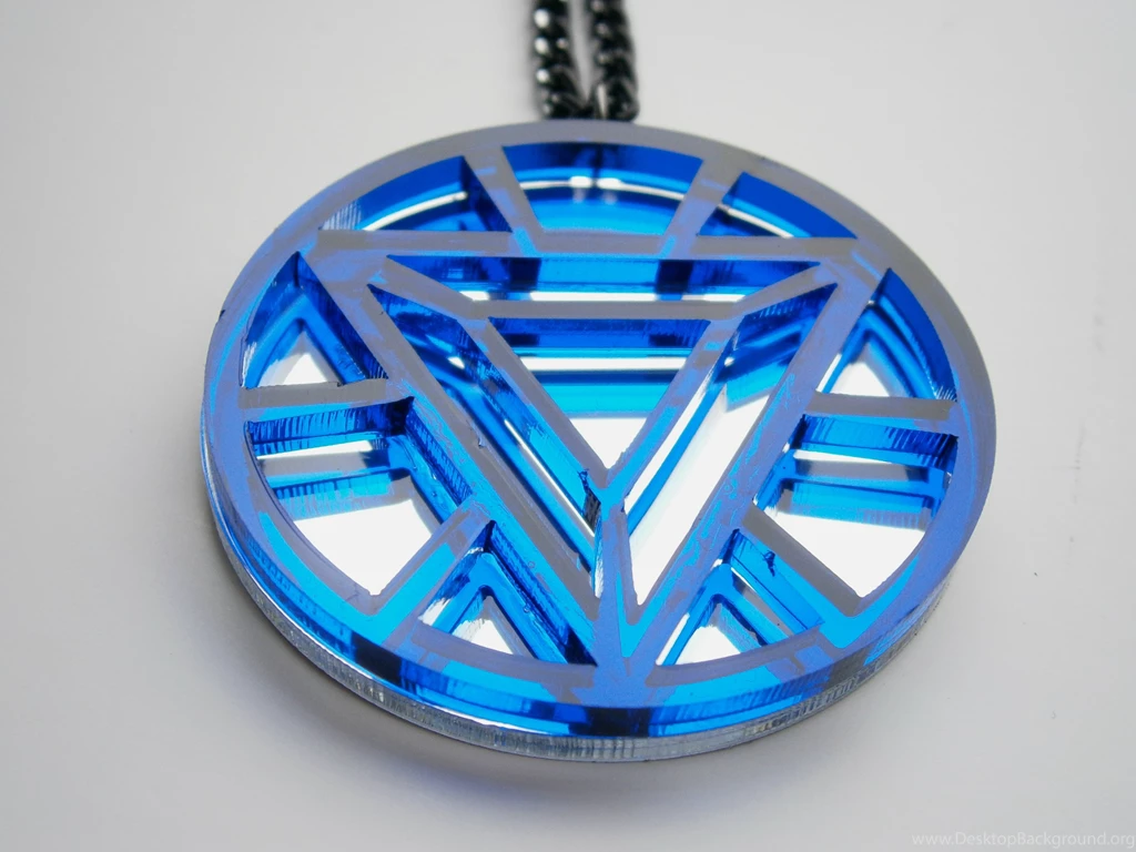 Iron Man Heart Arc Necklace  Heart Arc Reactor Pendant SALE
