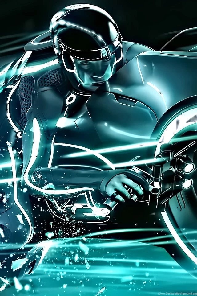 Cool Tron Bike Iphone Wallpapers