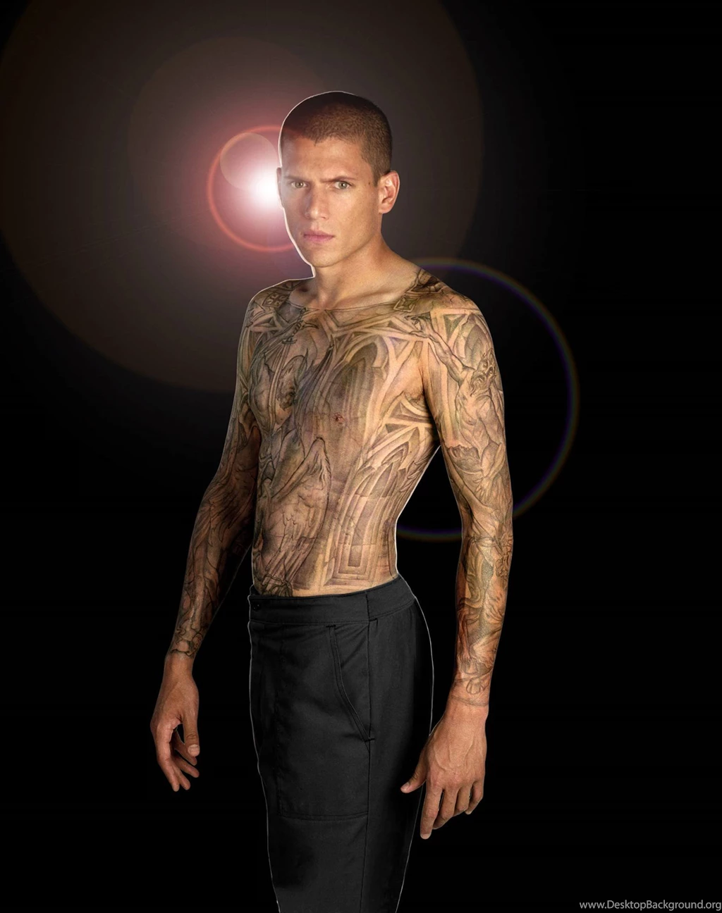 Tattoos Wentworth Miller Prison Break Michael Scofield Wallpapers Desktop Background