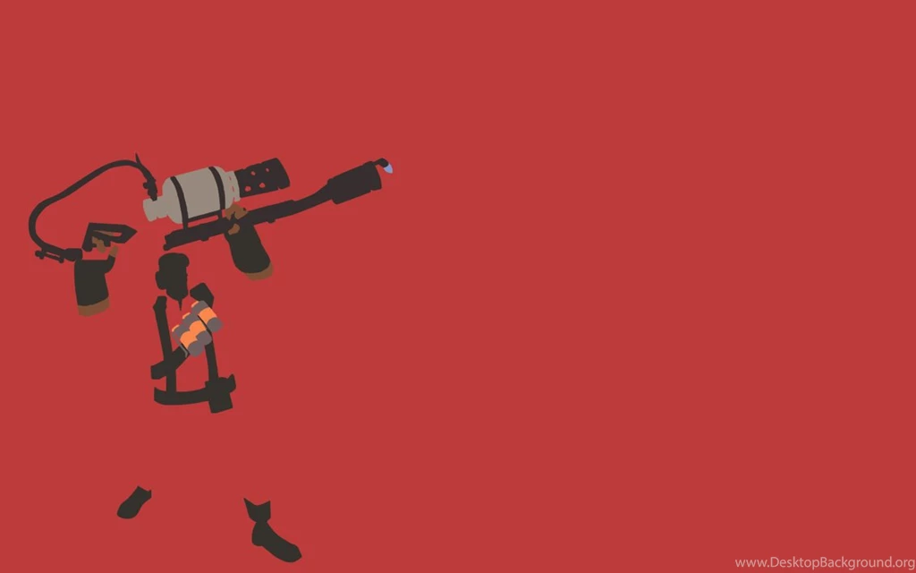 TF2 Red Pyro Minimalist Wallpapers By Bohitargep On DeviantArt