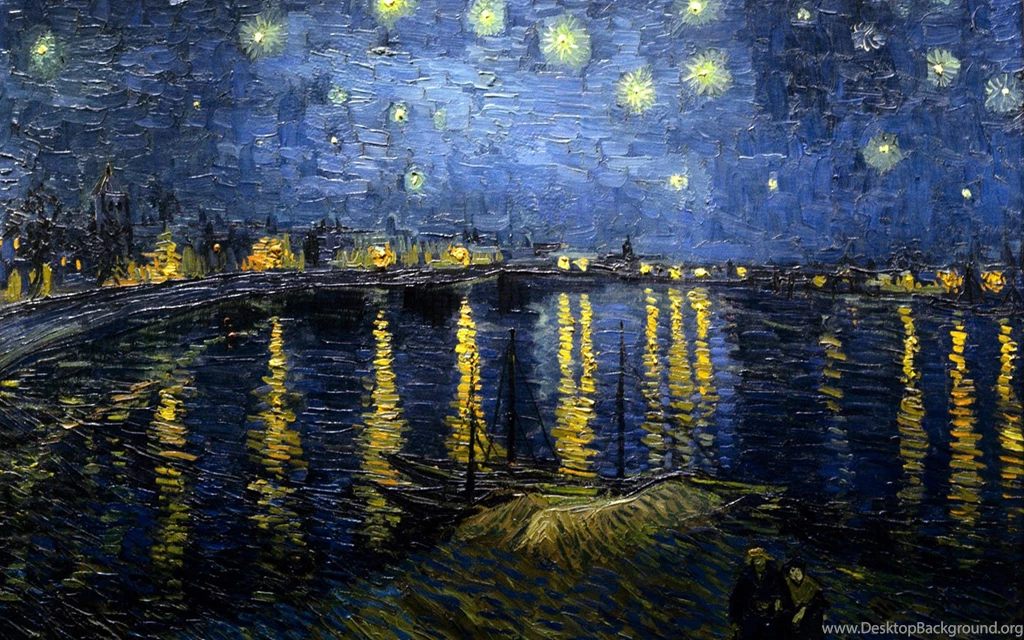 Wallpapers Starry Night Vincent Van Gogh Pdfcast 1440x900 ...