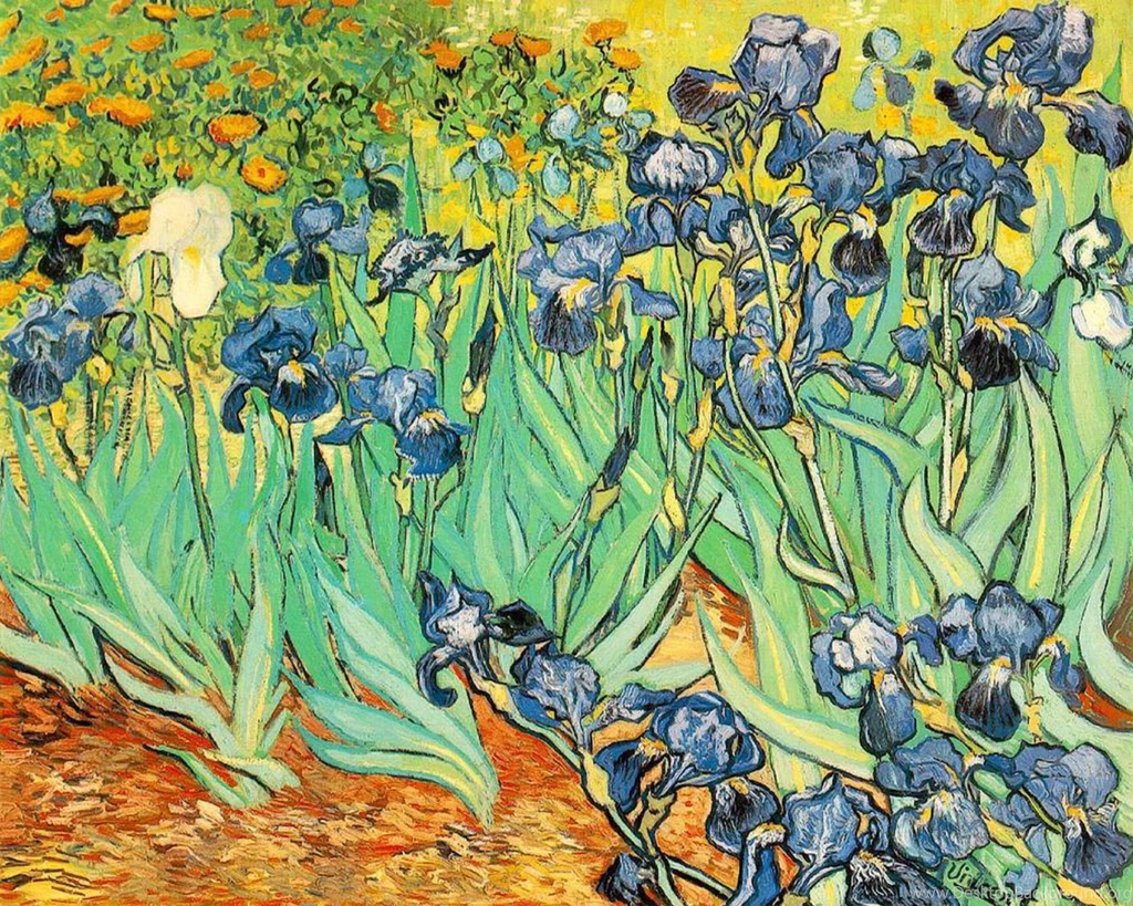 Painting Of Vincent Van Gogh Irises Wallpapers And Images ...