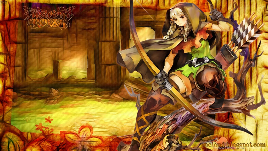 Games Movies Music Anime: My Dragon's Crown Elf Wallpapers