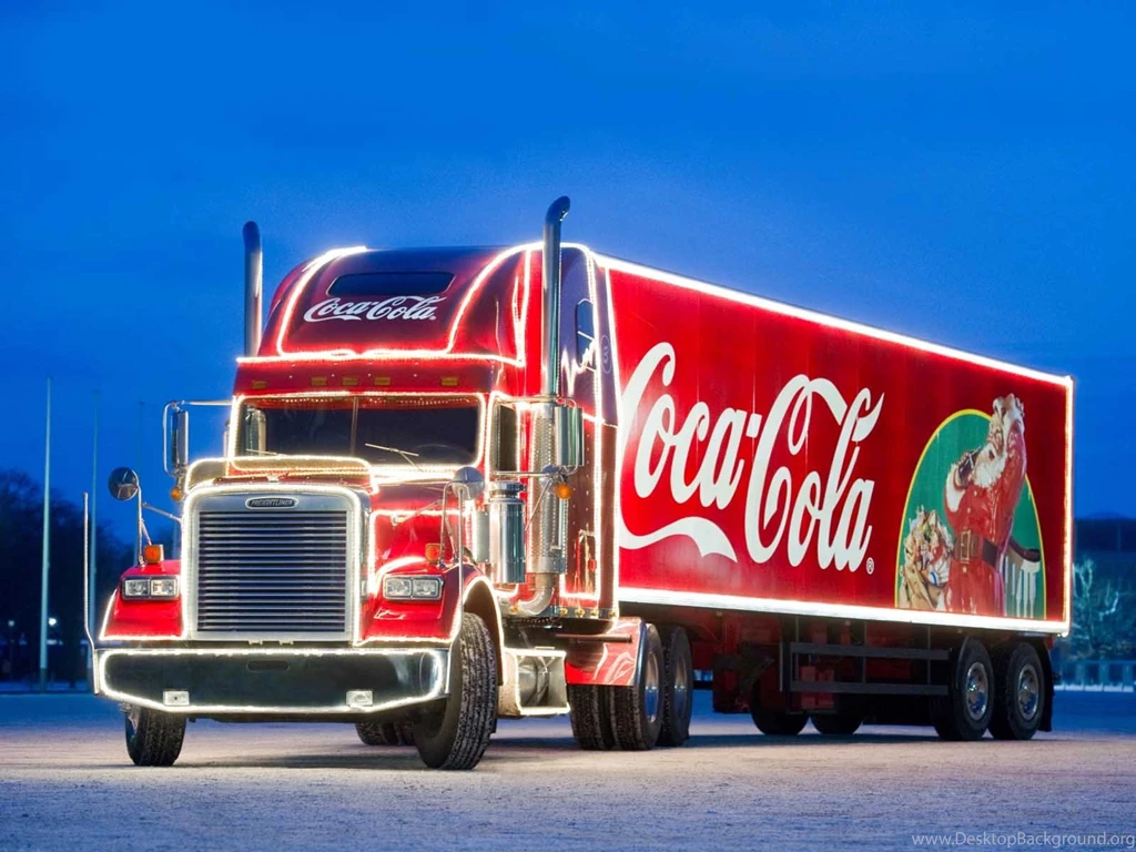 Coca Cola Christmas HD Wallpapers With Truck 2015