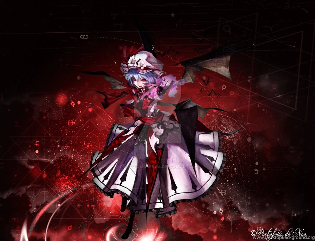 Wallpaper] Remilia Scarlet 1280x980 By PortafoliodeNoa On DeviantArt