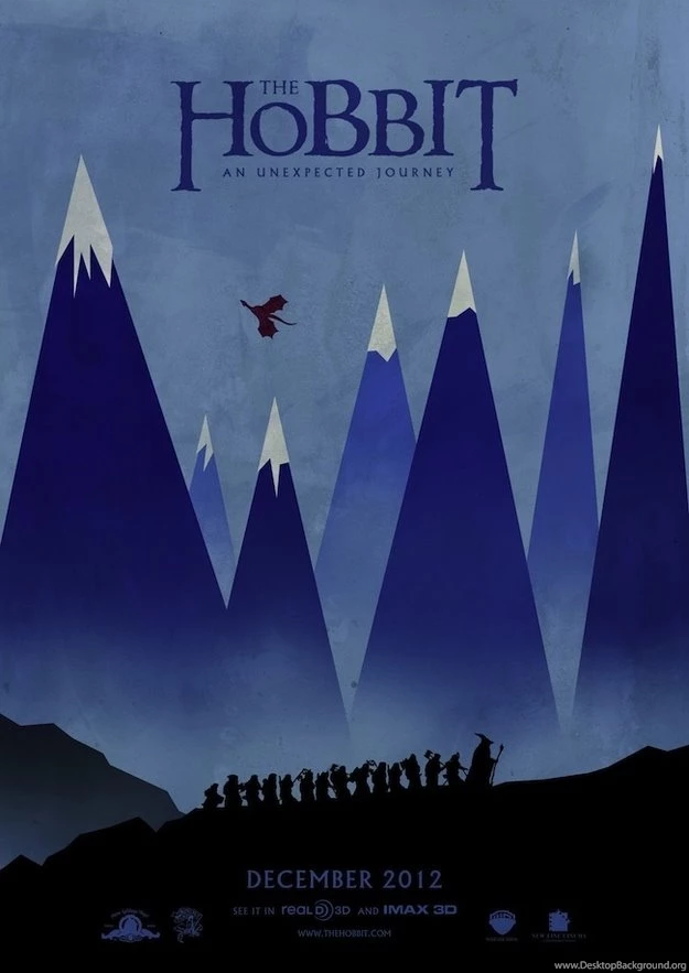 Minimalist Hobbit Wallpapers : TheHobbit