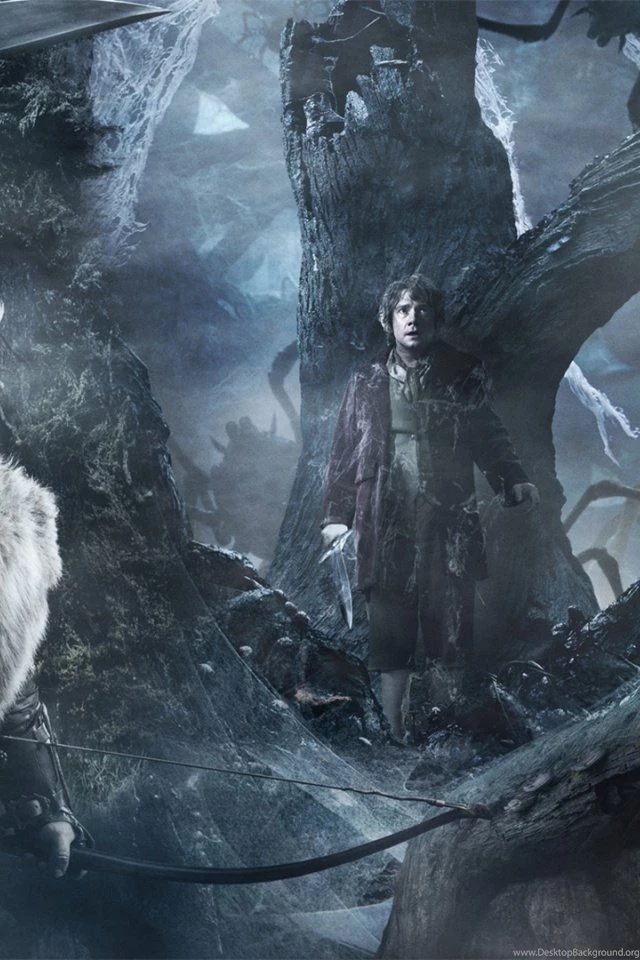 640x960 The Hobbit: The Desolation Of Smaug Trio Iphone 4 Wallpapers