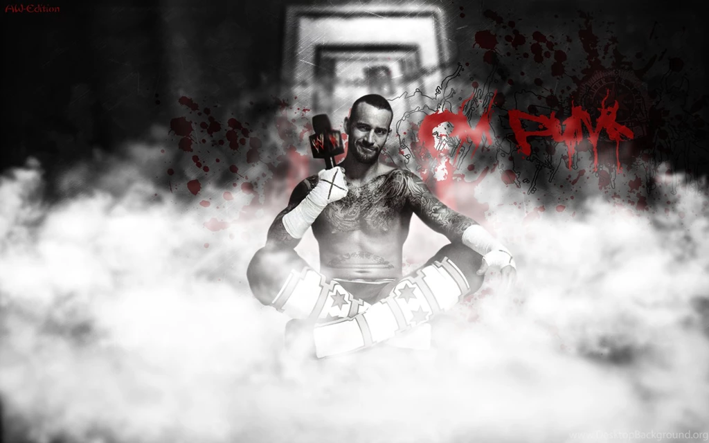New WWE Wallpapers CM Punk By AW Edition By AW Edition On DeviantArt