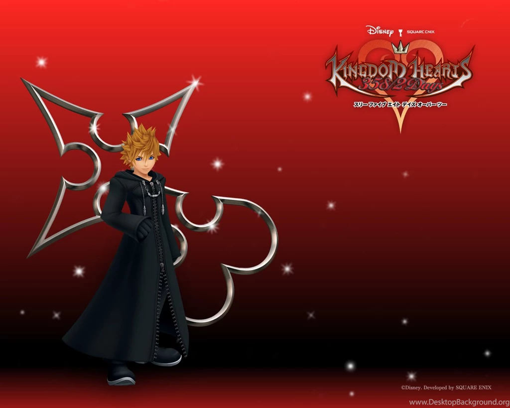 Fond Ecran, Wallpapers Kingdom Hearts 358 / 2 Days   JeuxVideo.fr