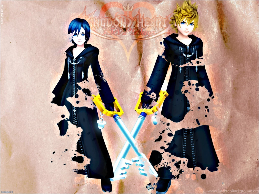 KH 358 2 Days Wallpapers Roxas By GimperX On DeviantArt