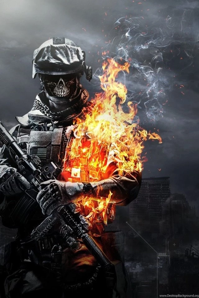 640x960 Battlefield 3 Zombie Mode Iphone 4 Wallpapers