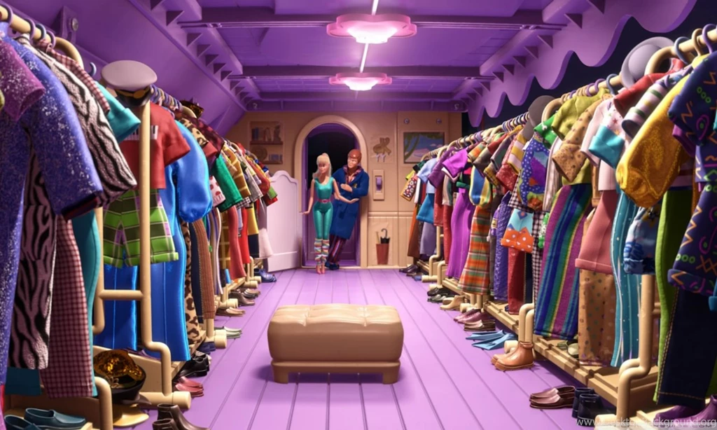 Toy Story 3 Barbie And Ken Scene HD Desktop Wallpapers : Widescreen ...
