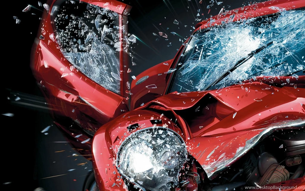 1440x900 Car Crash 3D Desktop PC And Mac Wallpapers
