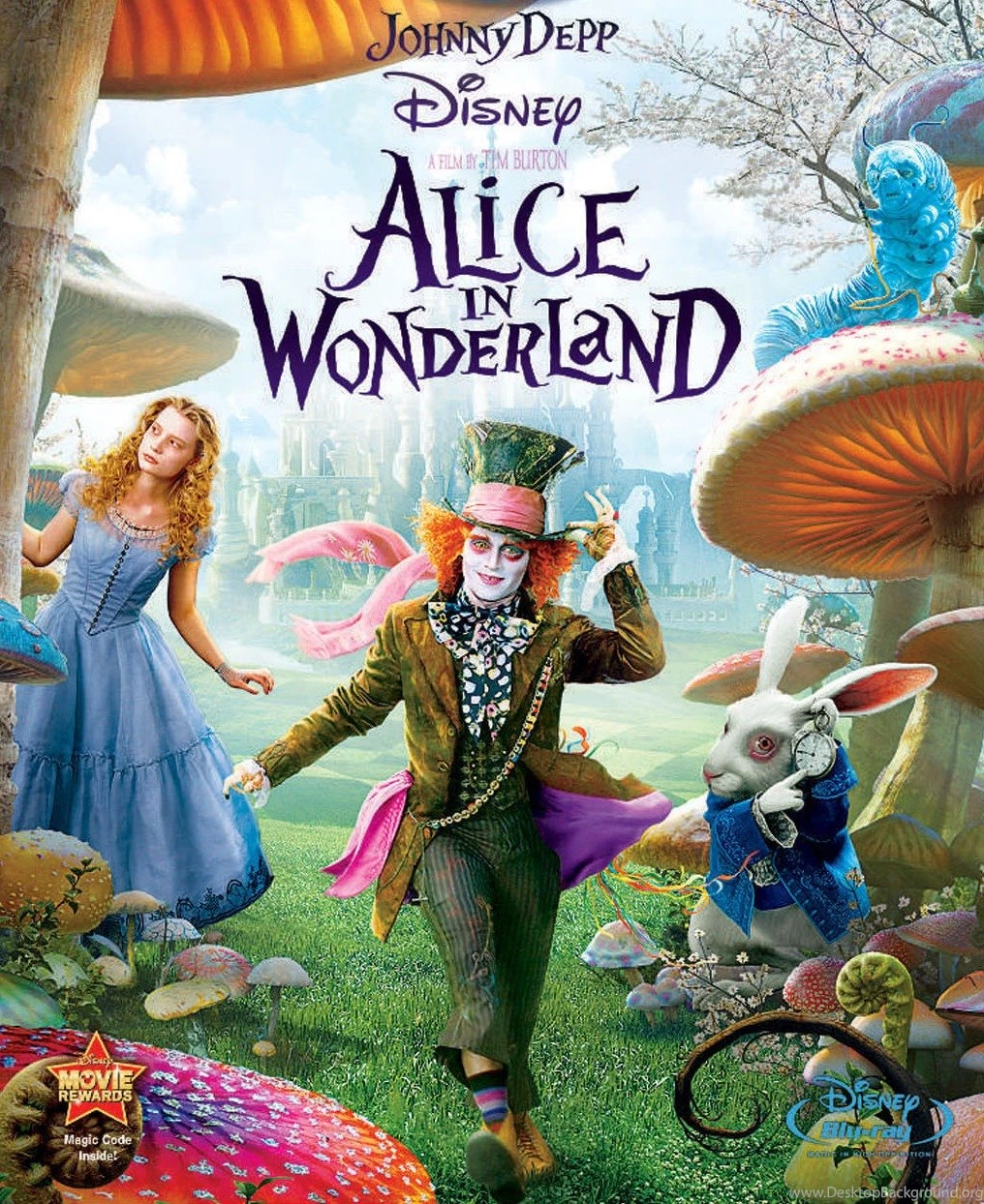 Alice In Wonderland Full HD Wallpapers For Lumia Cartoons Wallpapers