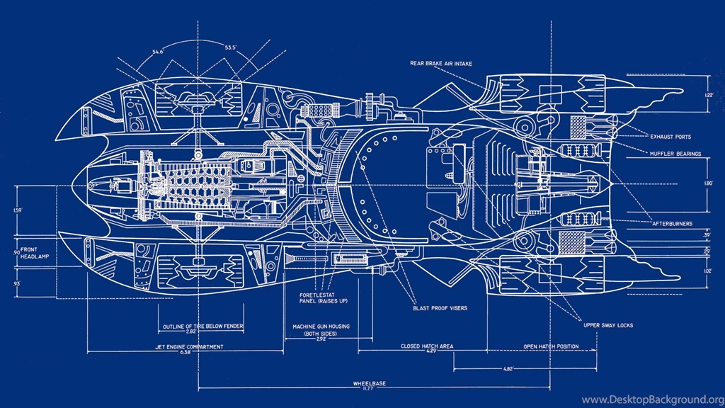 Batman, Blueprints, Batman Returns, Batmobile :: Wallpapers
