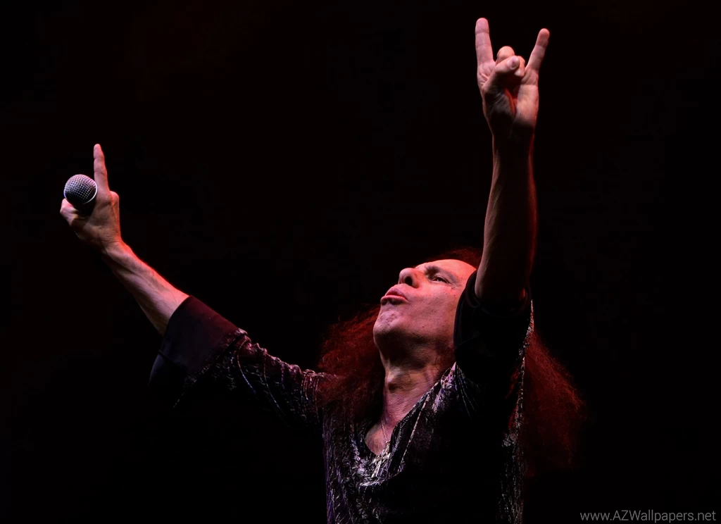 RONNIE JAMES DIO Heavy Metal Concert Singer L Wallpapers ...