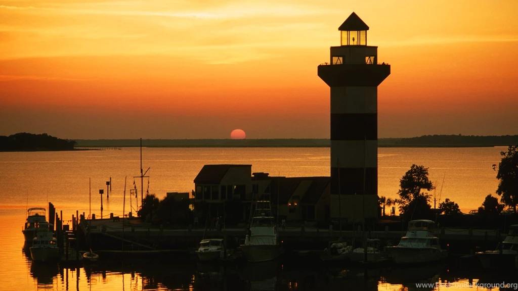 Head Lighthouses Harbour Town Islands South Carolina Wallpapers ...