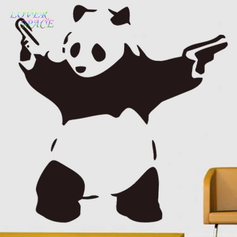 Compare Prices On Banksy Panda Decal Online Shopping/Buy Low ...