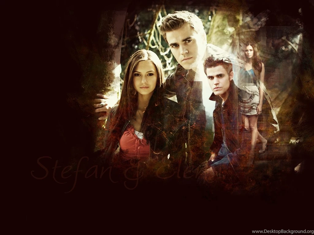 Stefan And Elena   The Vampire Diaries Wallpapers (8095077)   Fanpop