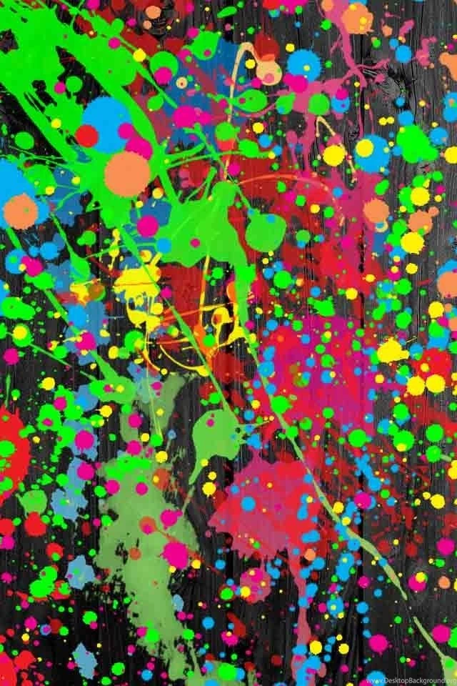 Crazy Splatter Paint, Lots Of Color