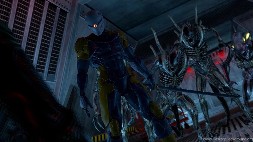 Aliens VS Gray Fox By Dumbass333 On DeviantArt